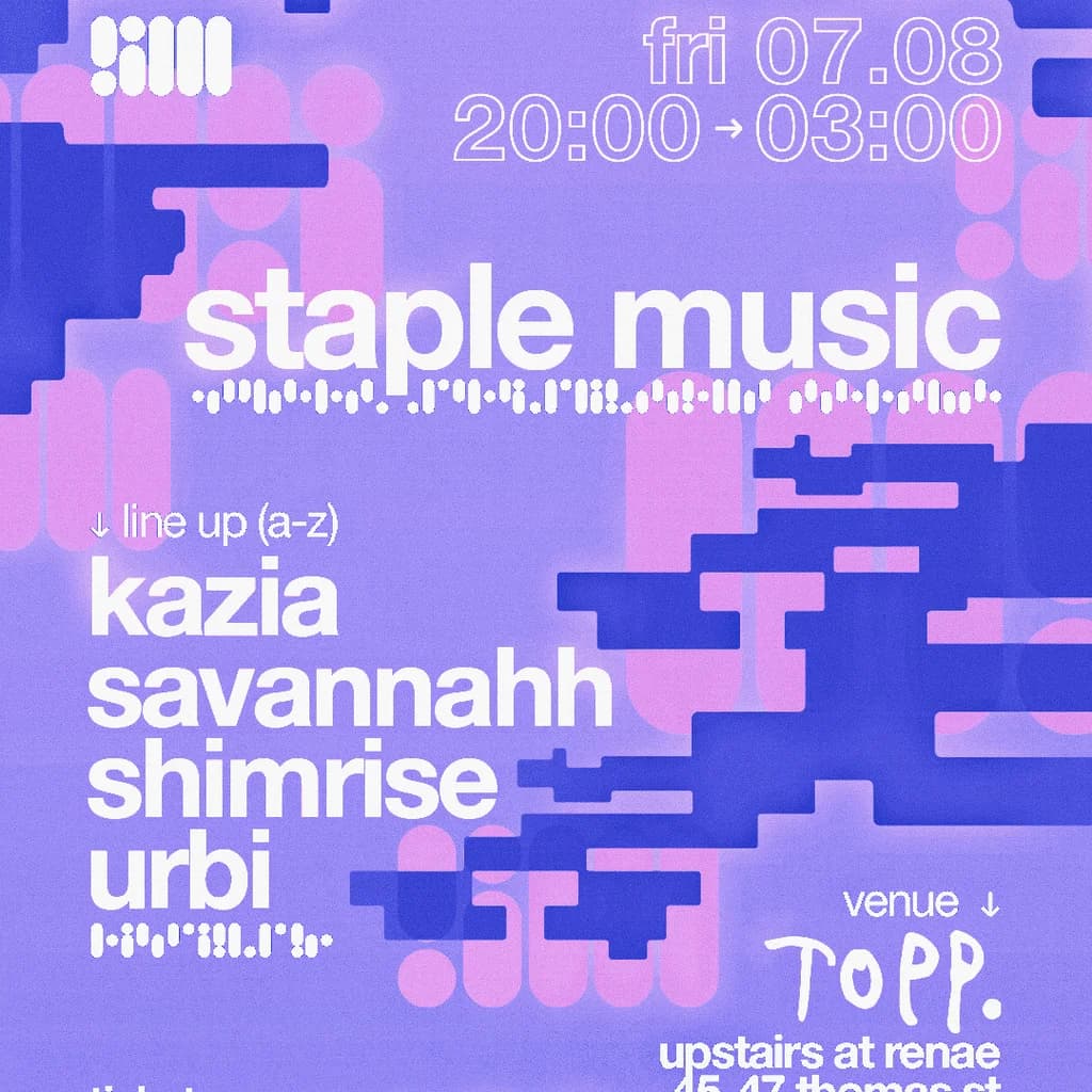 Staple Music at topp. at renae