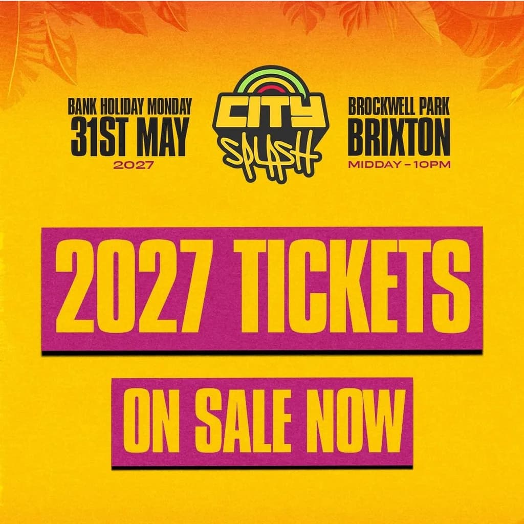 City Splash 2027 at Brockwell Park