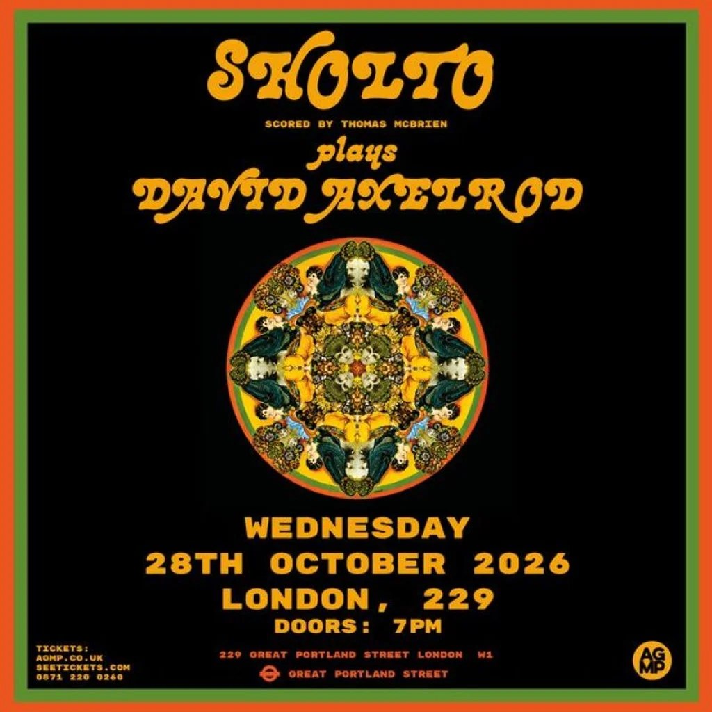 Sholto plays David Axelrod at 229   London