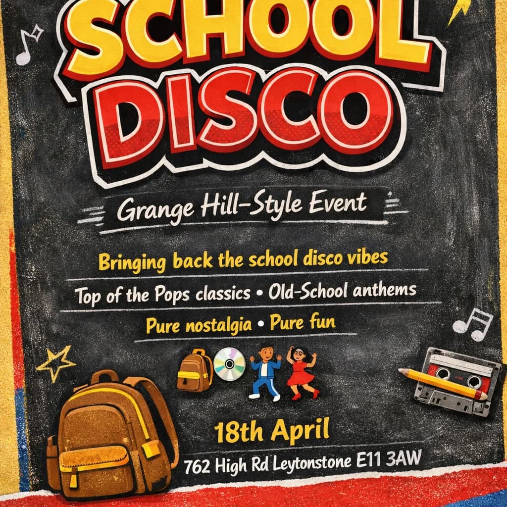 Motion School Disco at O'Neill's Leytonstone