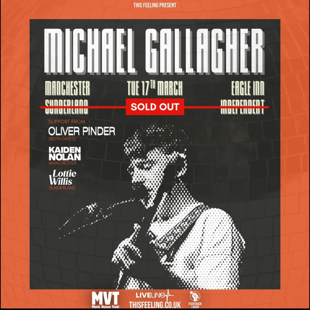 Michael Gallagher - Manchester at The Eagle Inn Salford