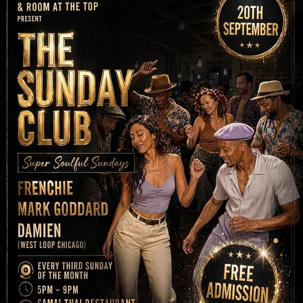 The Sunday Club at Samai Thai Restaurant And Cocktail Bar