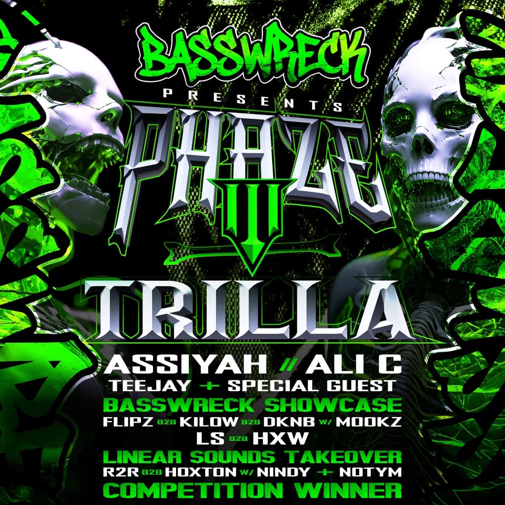 Basswreck : Phaze 3 at 2Funky Music Cafe