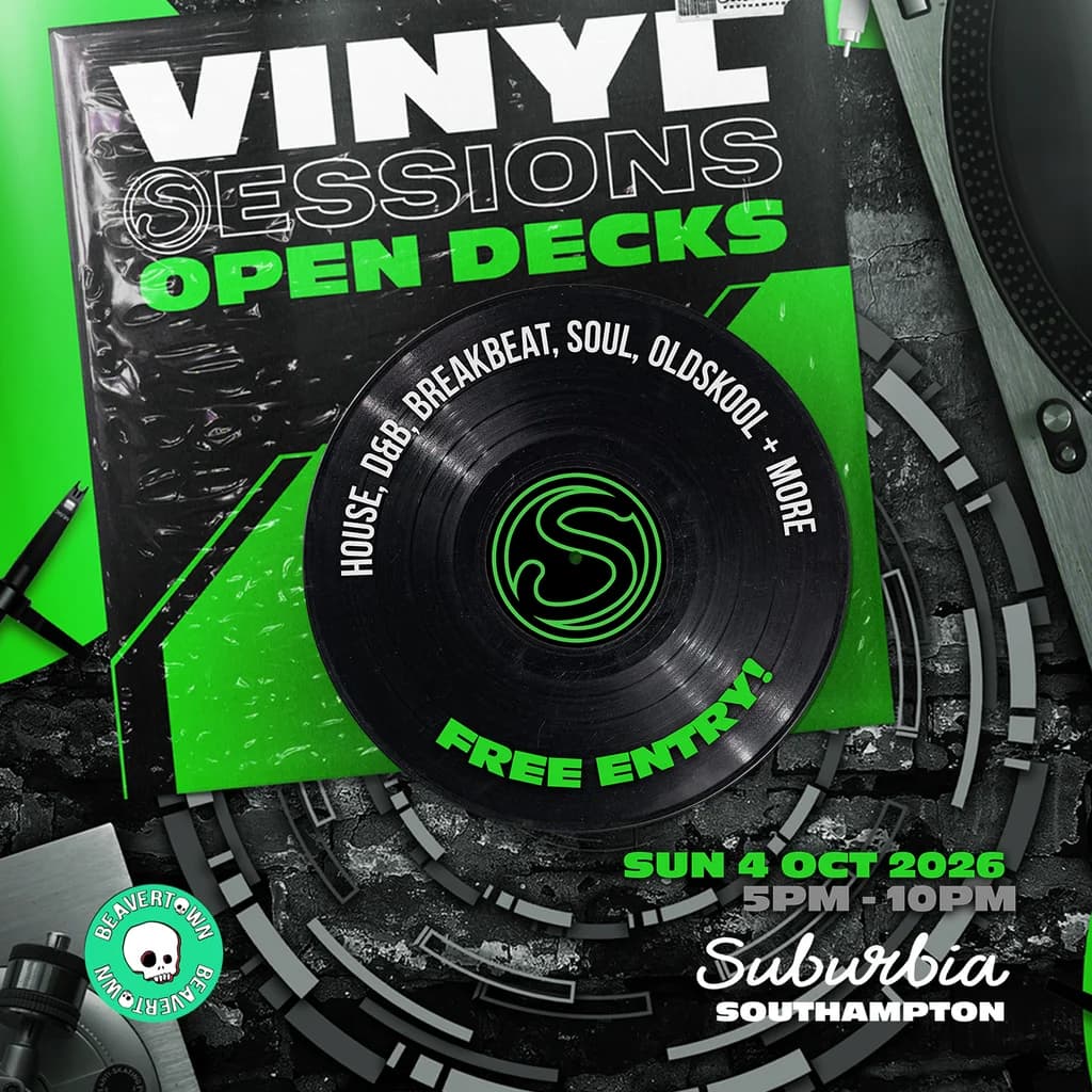 Vinyl Sessions at Suburbia Southampton