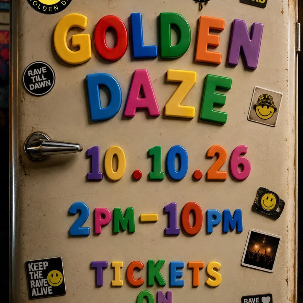Golden Daze at Rebellion Manchester.