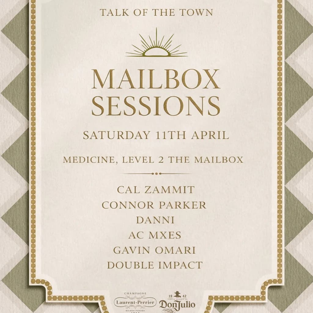 TOTT presents: Mailbox Sessions at Medicine, Mailbox
