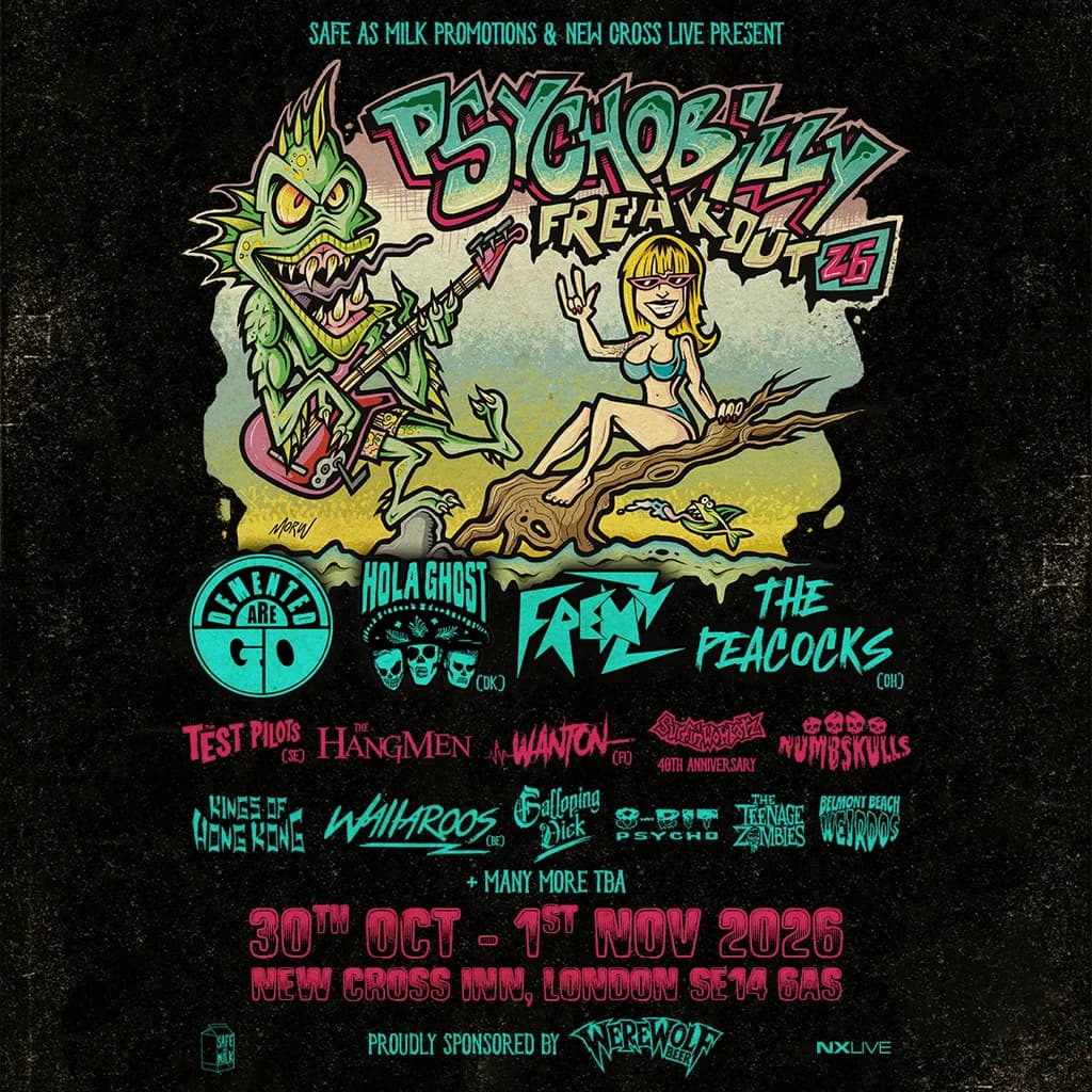 Psychobilly Freakout 2026 at New Cross Inn