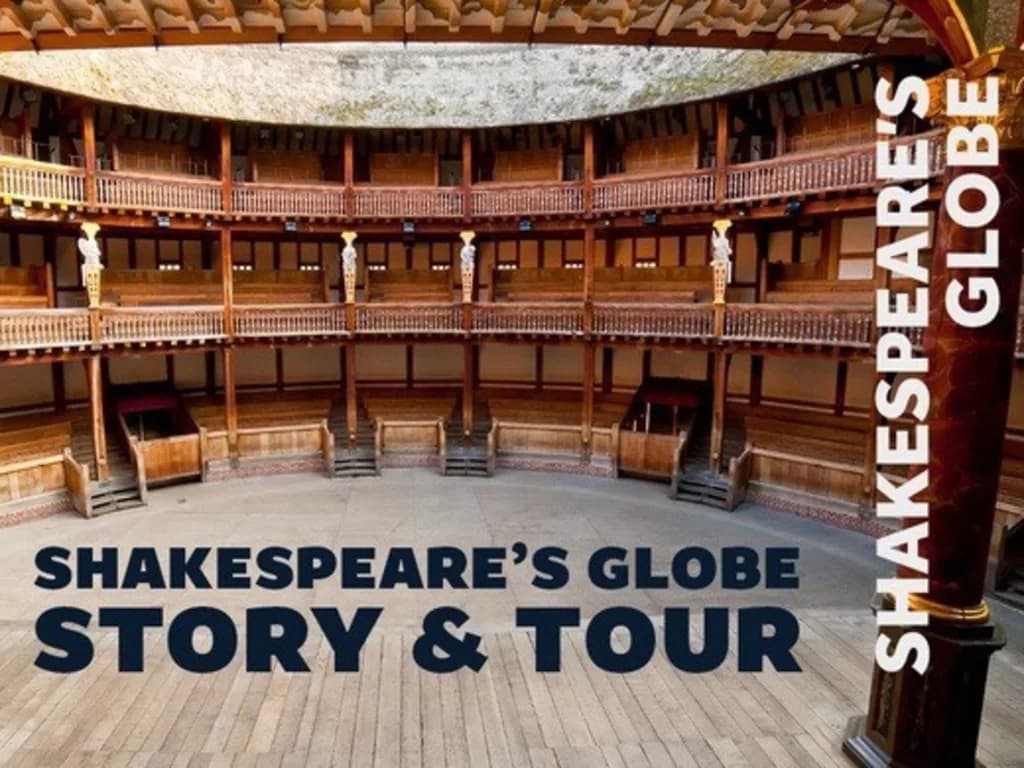 Globe Theatre Tours 2026 at Shakespeare's Globe