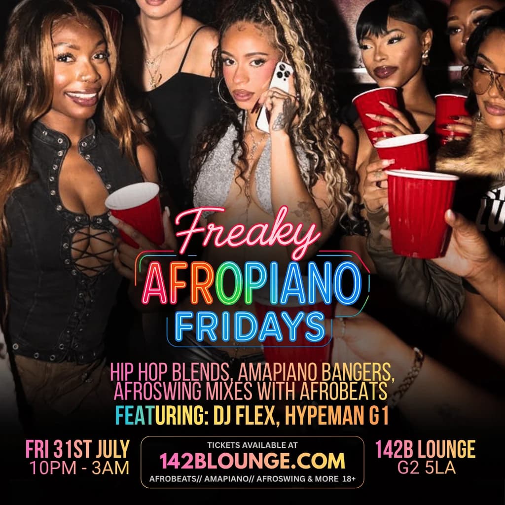 Freaky AfroPiano Fridays!!!