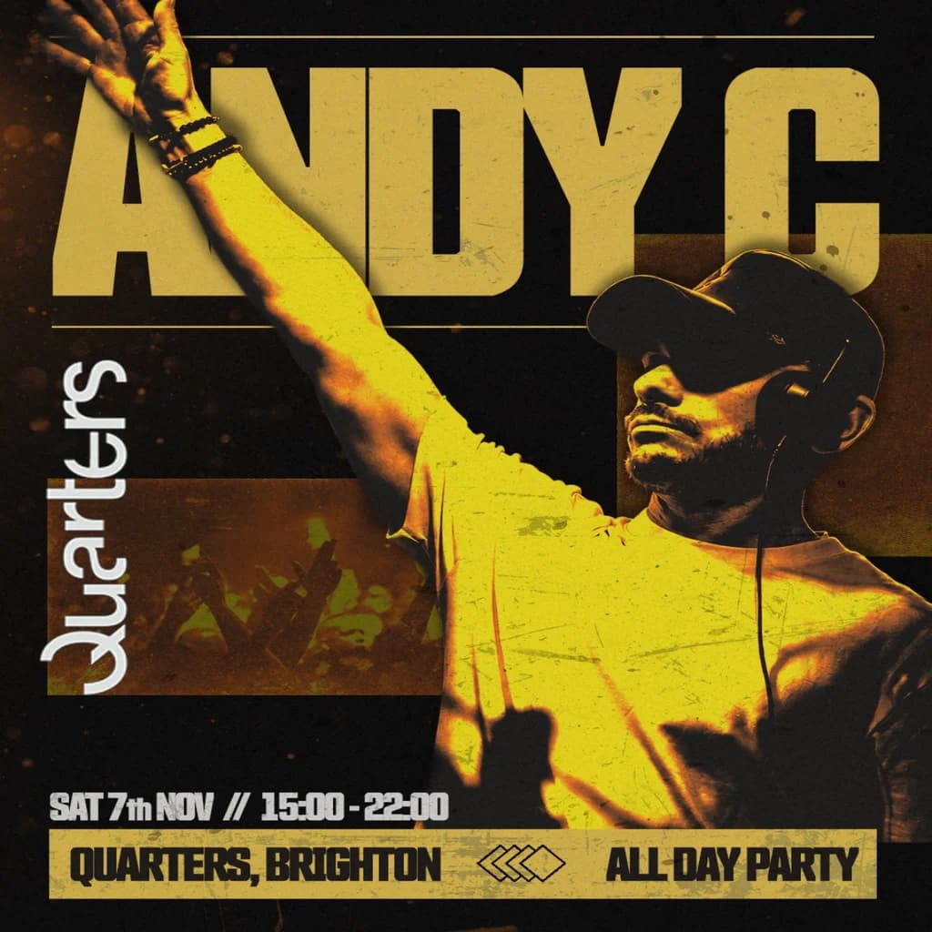 Andy C (Day Party) at Quarters