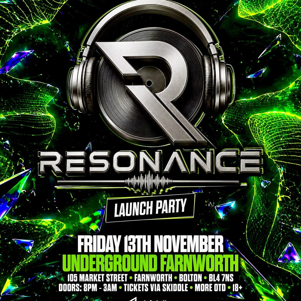 Resonance Launch Night at Underground Farnworth   Bolton Market Street 105