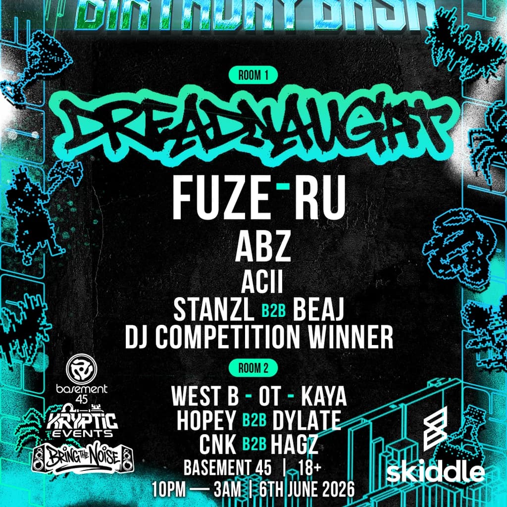 Dreadnaught's Birthday Bash at Basement 45