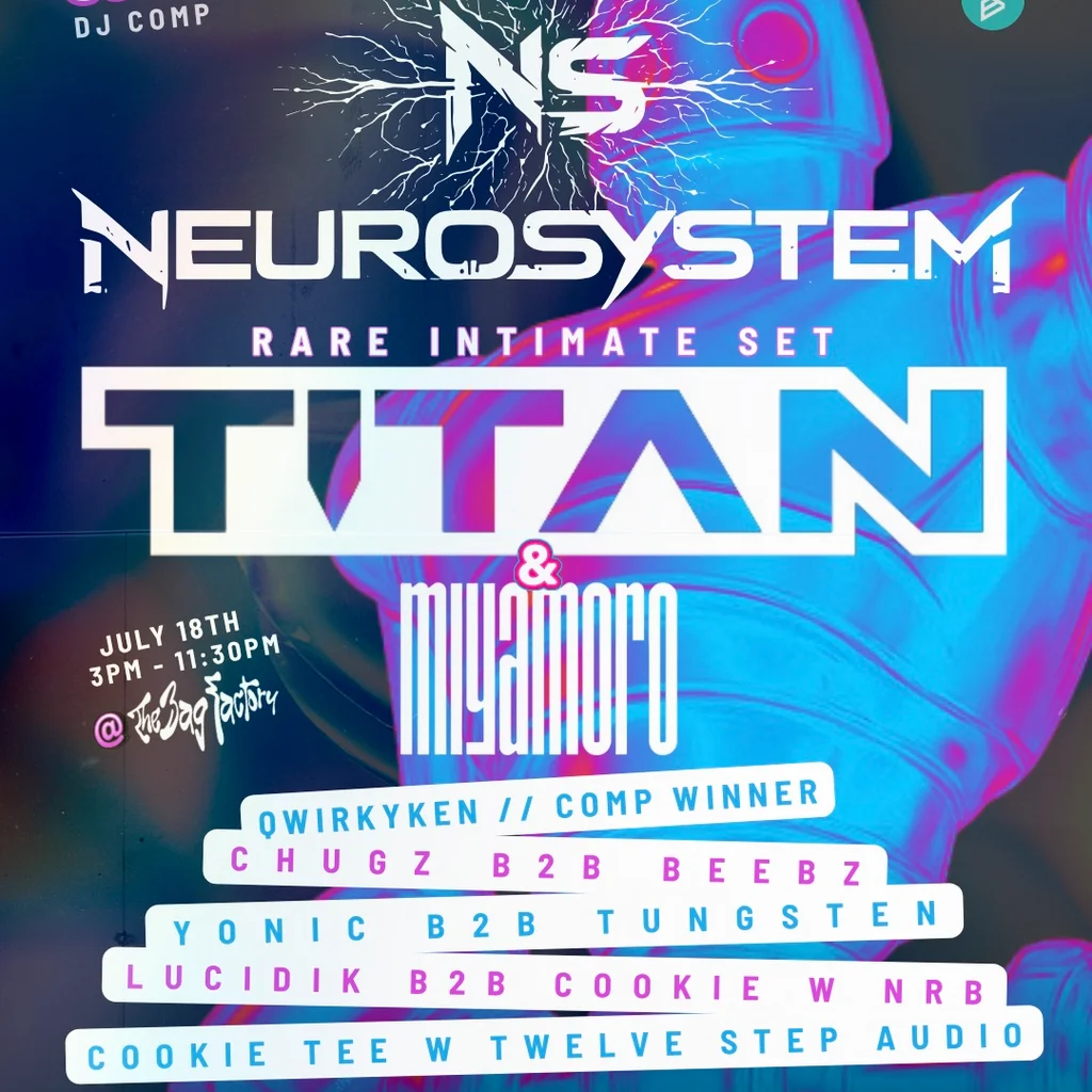 NEUROSYSTEM Presents TITAN at The Bag Factory