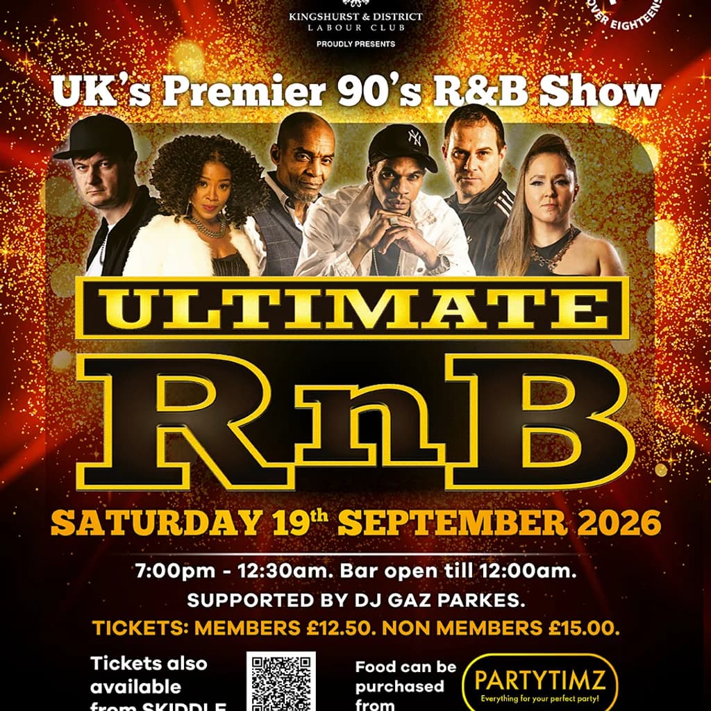 Ultimate RnB at Kingshurst Labour Club 