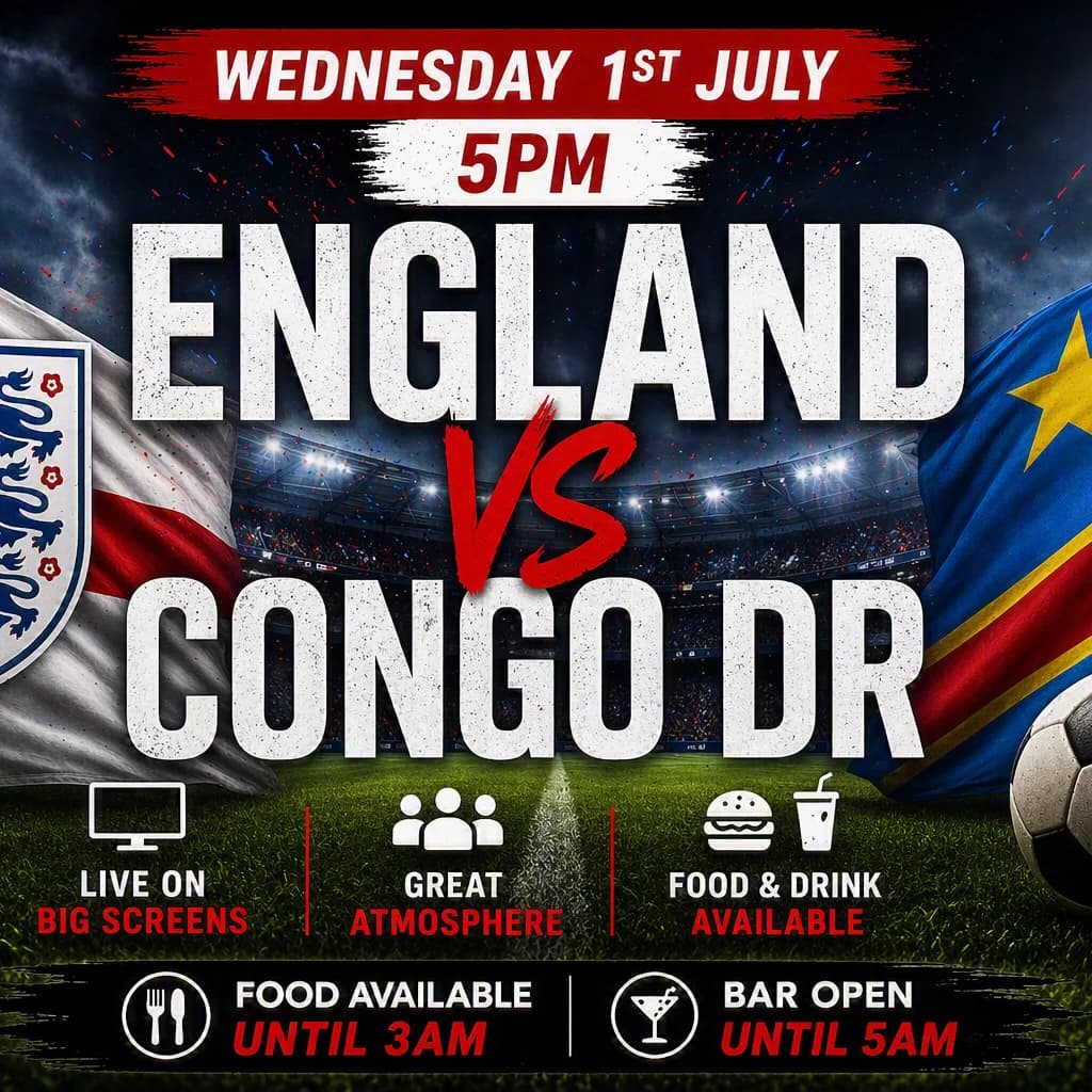 England vs Congo
