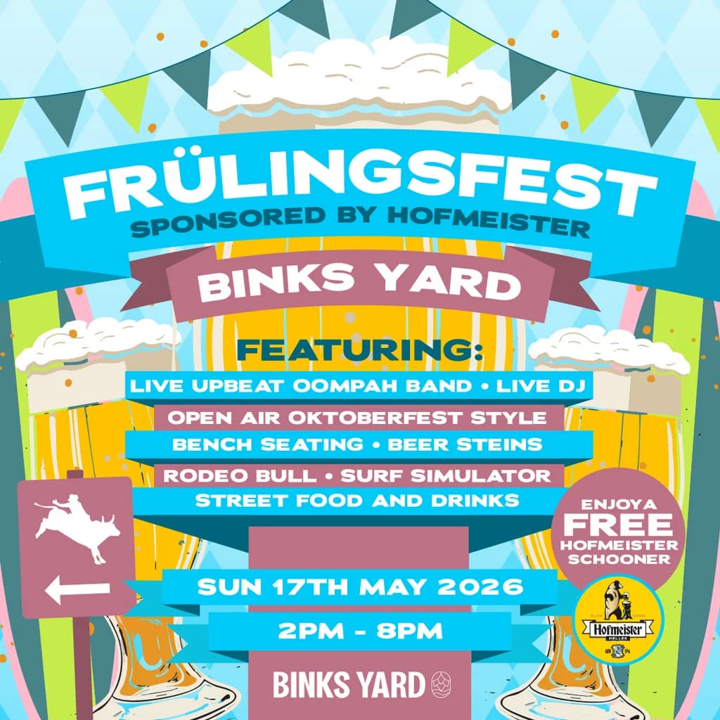 Frülingsfest BEER FESTIVAL at Binks Yard