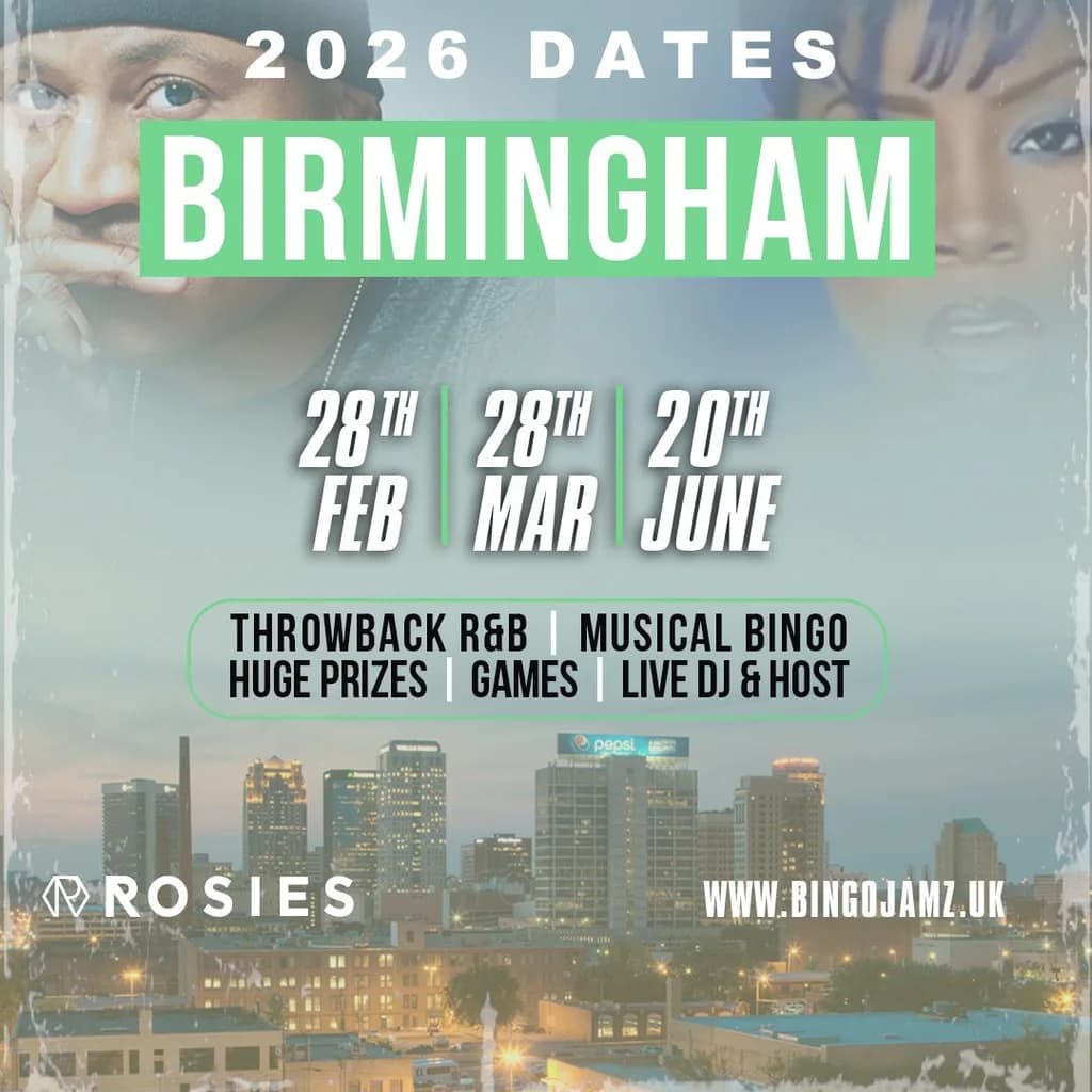 Bingo Jamz Birmingham at Rosies Birmingham