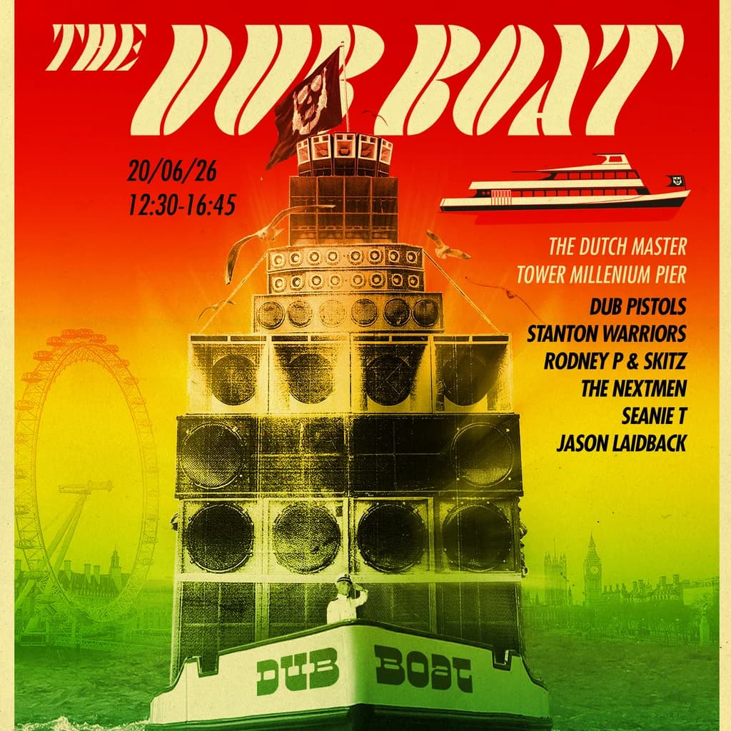 Dub Pistols Boat Party at The Dutchmaster   Tower Millenium Pier