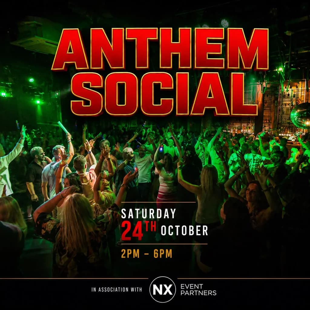 Anthem Social: 24th October