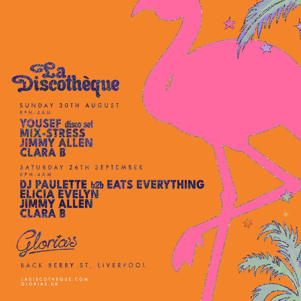 La Discotheque x Gloria's at Gloria's Liverpool