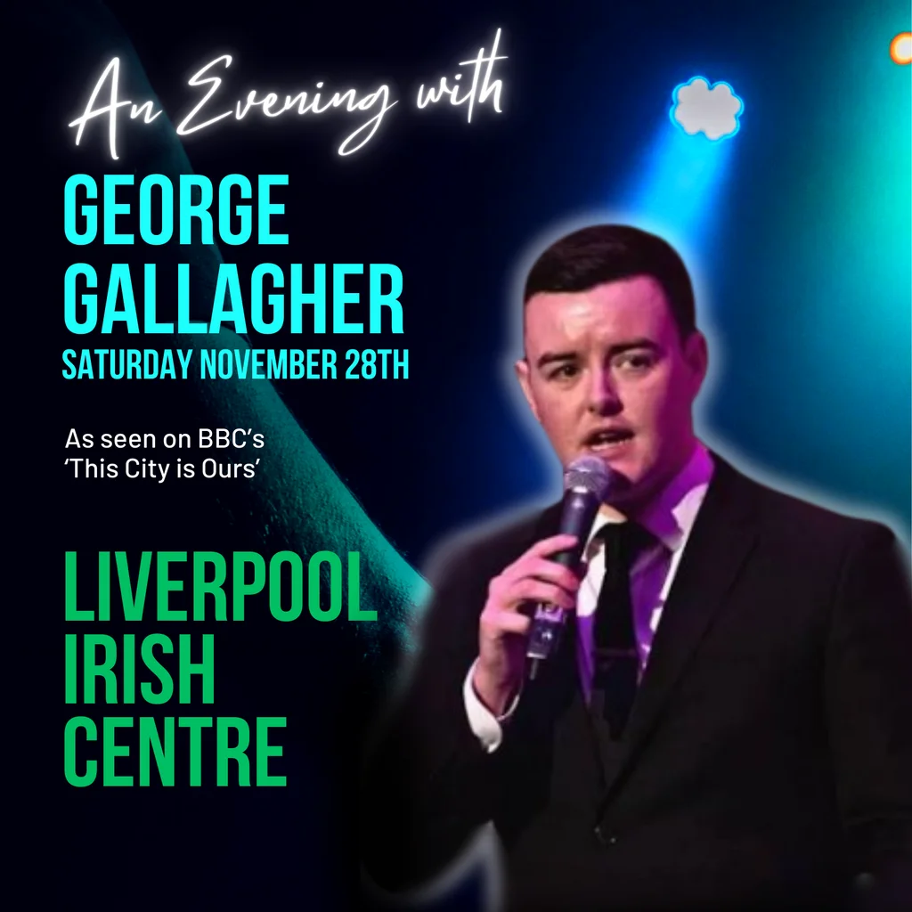 George Gallagher at Liverpool Irish Centre