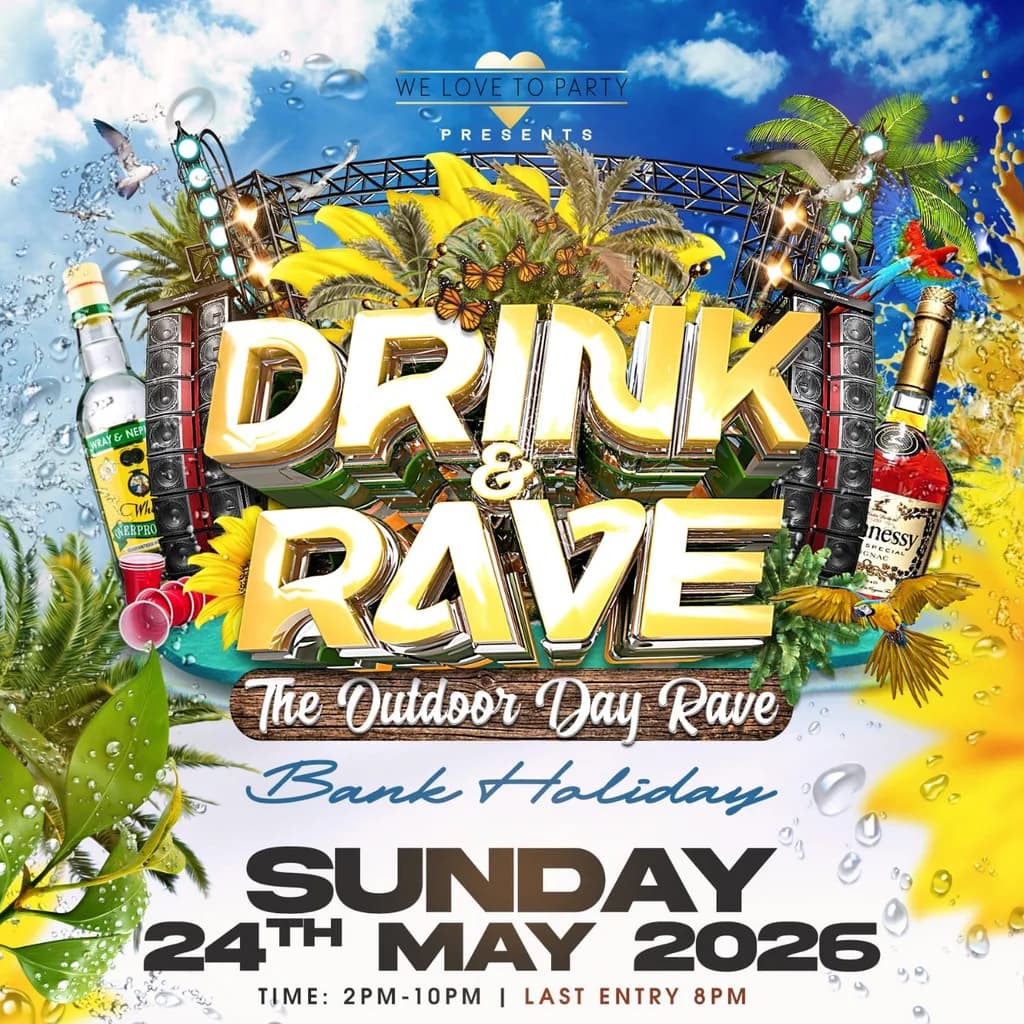 Drink & Rave at Southbank Warehouse - Sheffield