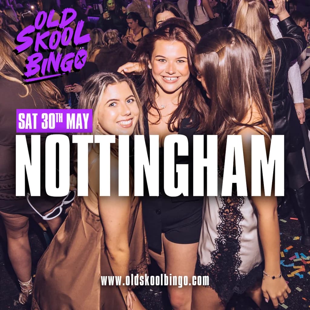 Old Skool Bingo Sat 30th May at NG ONE