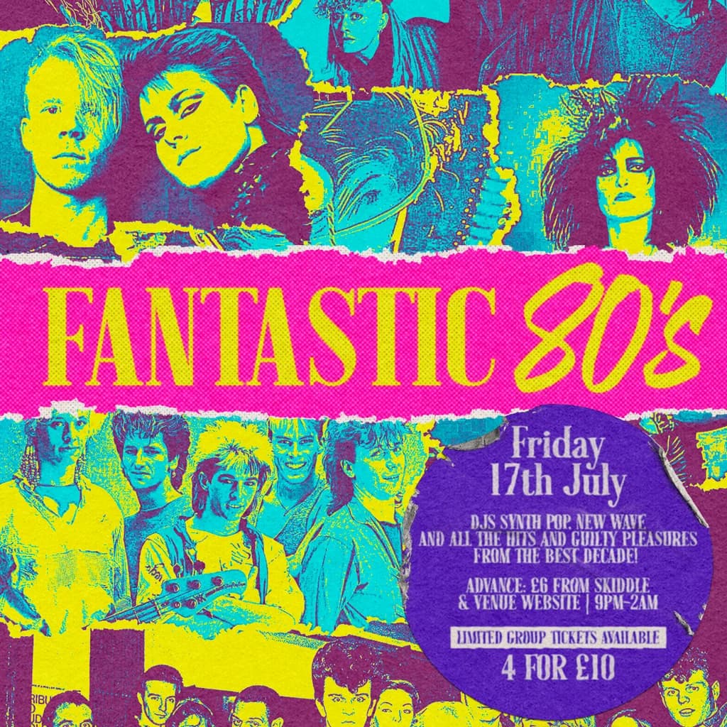 Fantastic 80s Party! at Hare And Hounds Kings Heath
