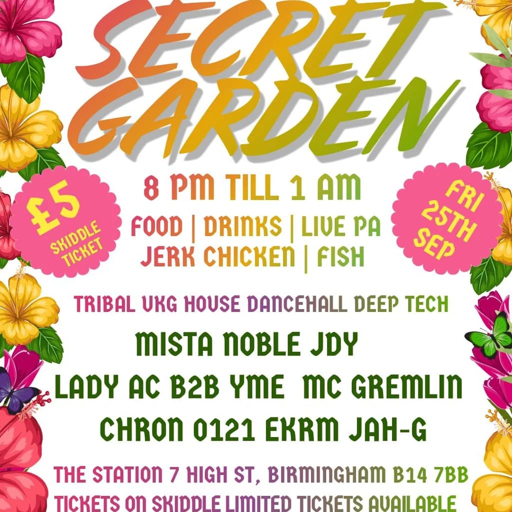 Secret garden at The Station