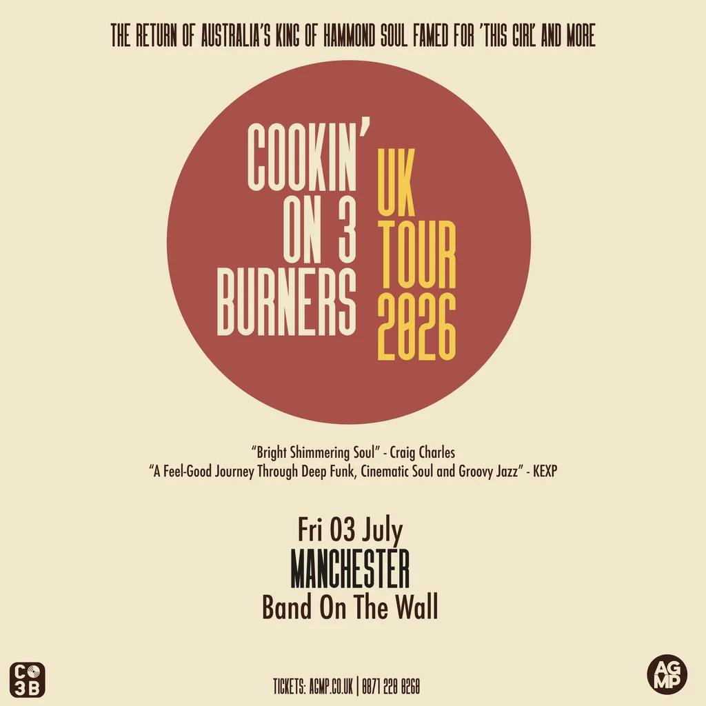 Cookin’ on 3 Burners at Band On The Wall