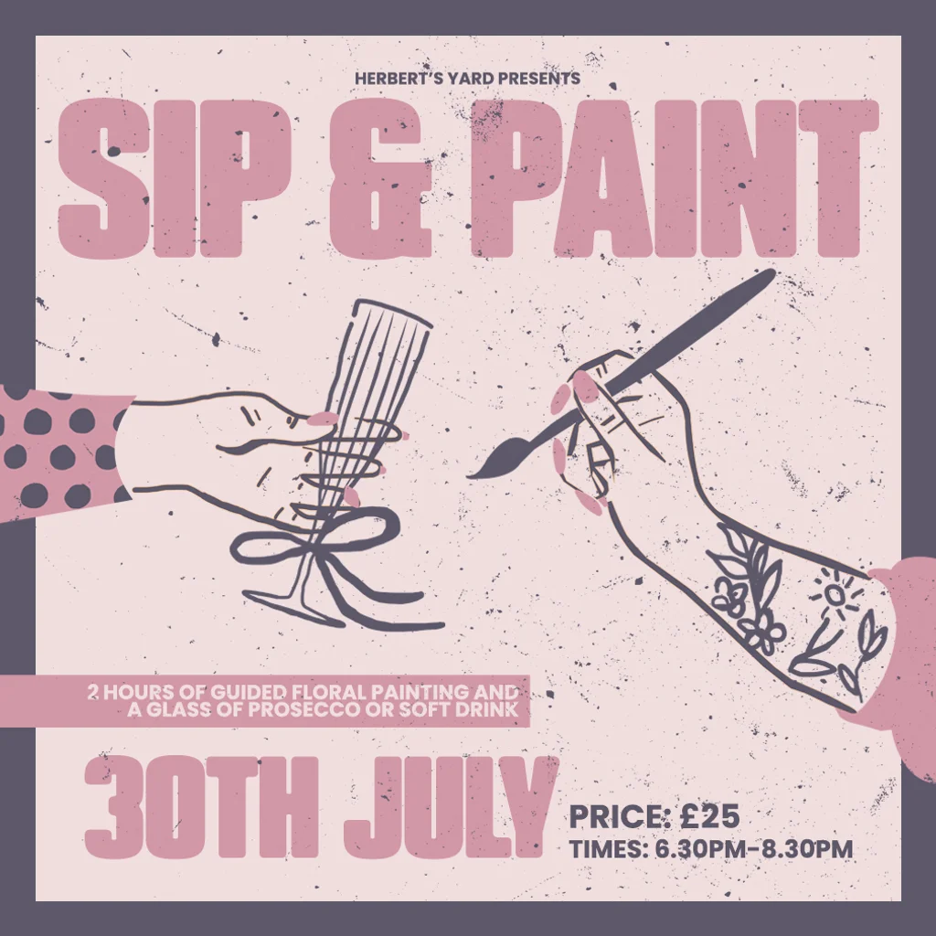 Herbert's Yard: Sip and Paint