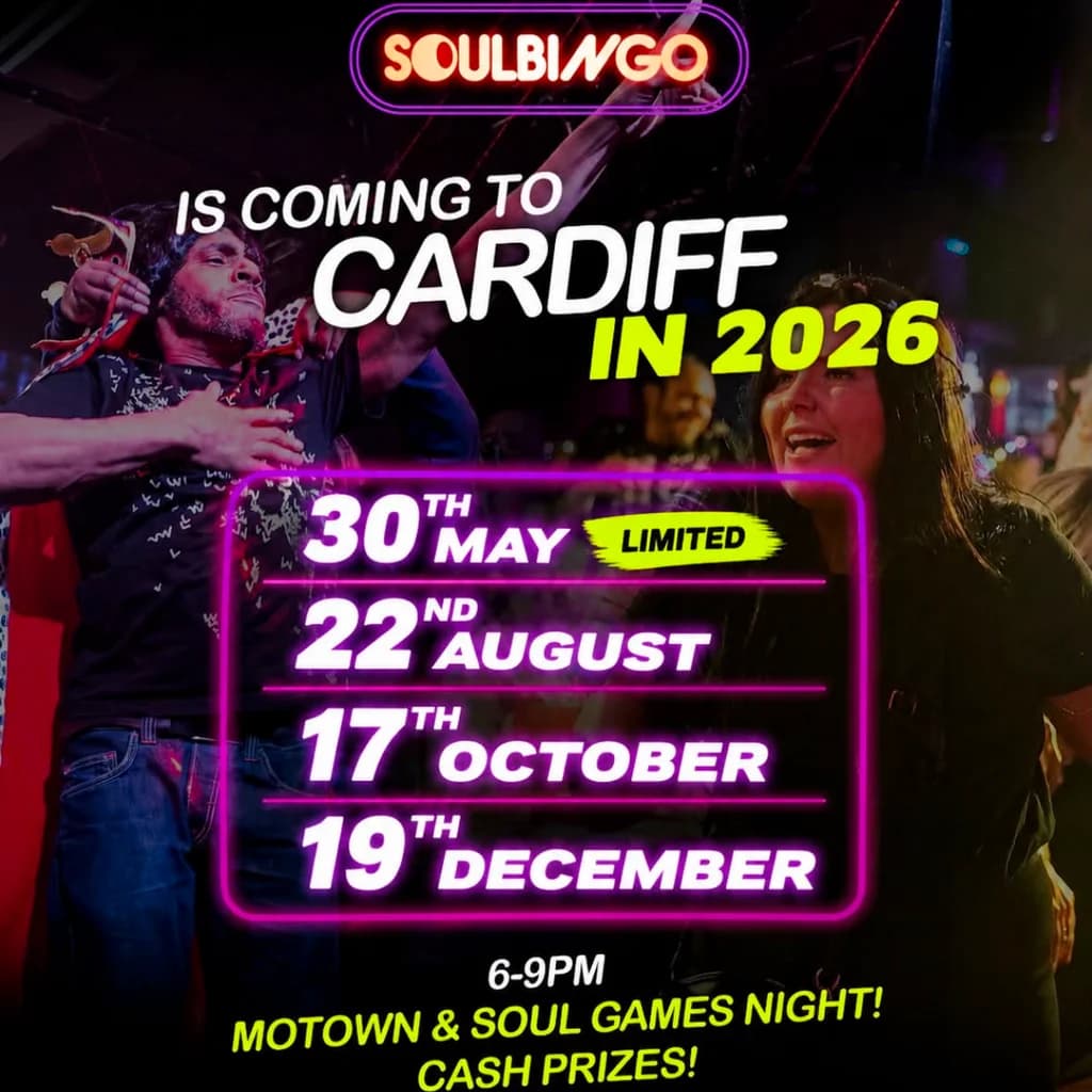 Soul Bingo Cardiff at District Cardiff
