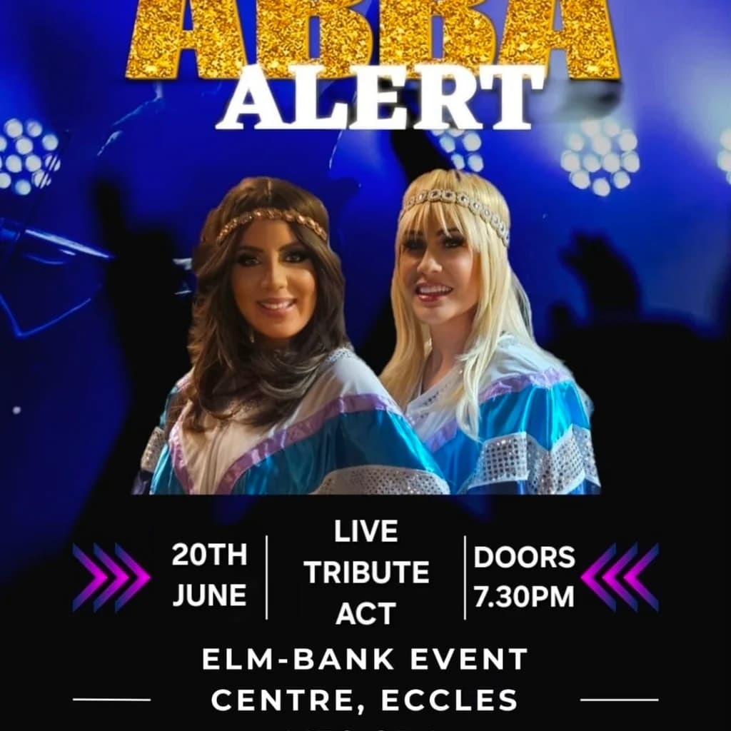 Abba Tribute Night at Elm Bank Banqueting And Conference Centre