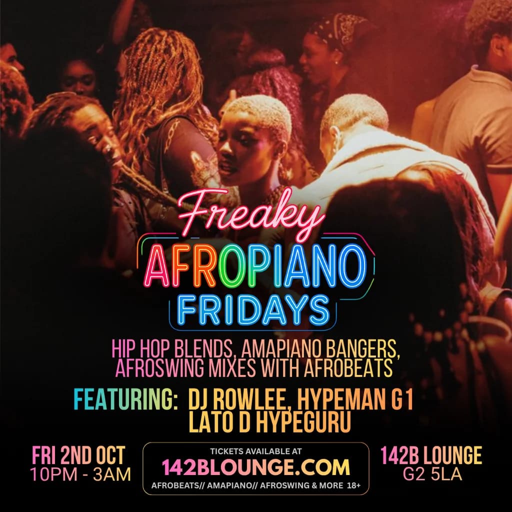Freaky AfroPiano Fridays!!!