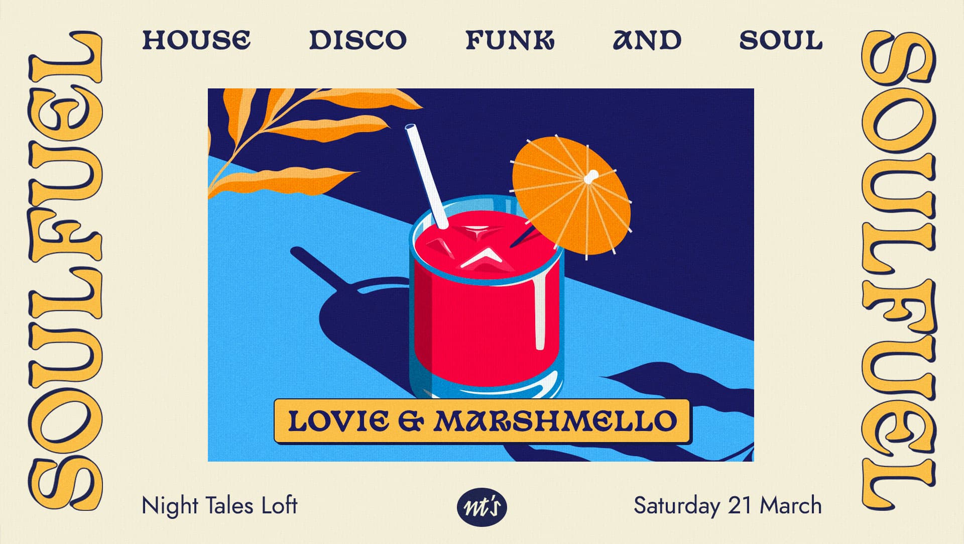 SOULFUEL: House, Disco, Funk & Soul at Night Tales Loft