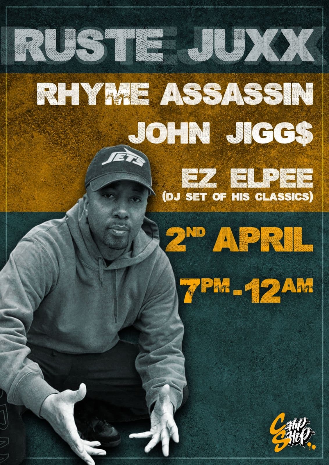 Ruste Juxx - Rhyme Assassin - John Jigg$ -EZ Elpee at Chip Shop Brixton