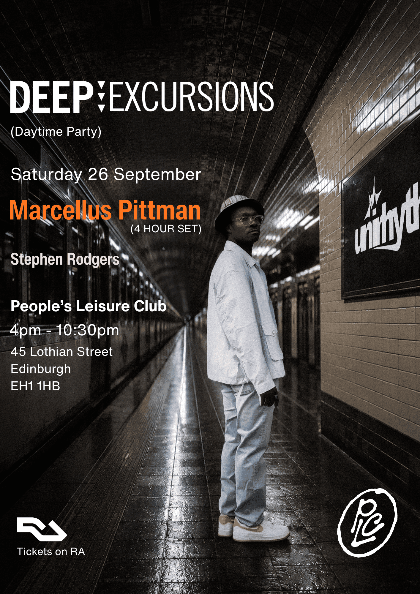 Deep Excursions (Daytime): Marcellus Pittman - 4hr Set at People's Leisure Club
