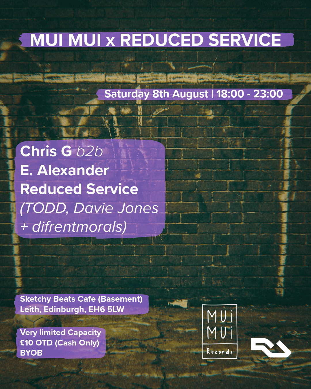 Mui Mui x Reduced Service