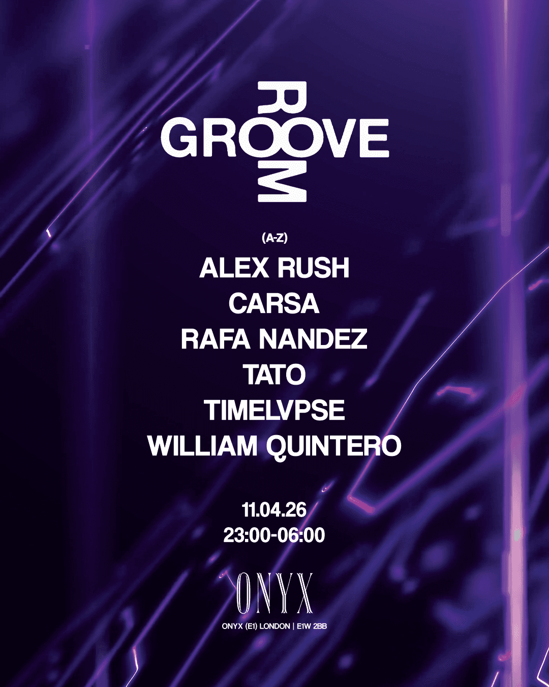 Grooveroom at Onyx (E1)