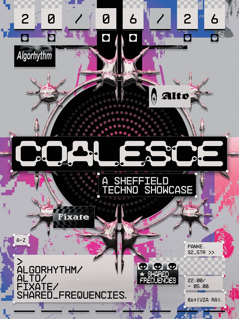 COALESCE: A Sheffield Techno Showcase at PANKE SOCIAL