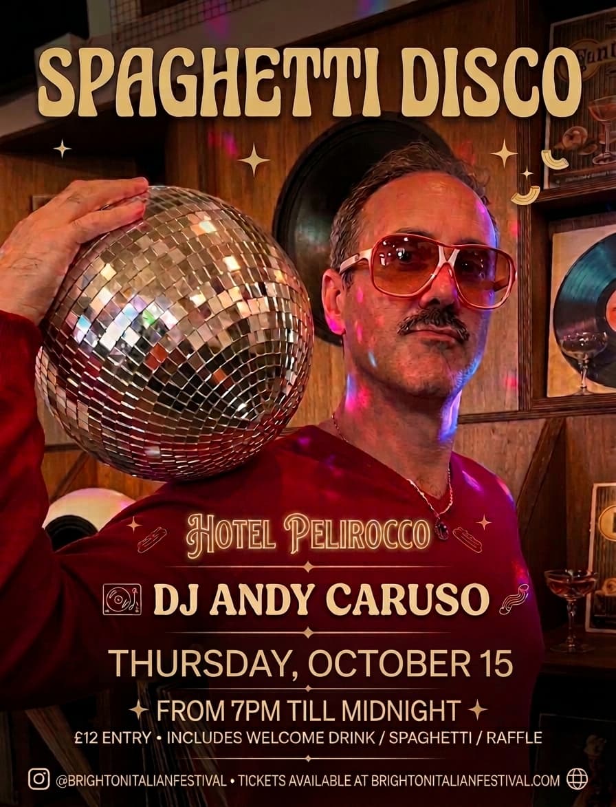 Upcoming event poster at Hotel Pelirocco Bar
