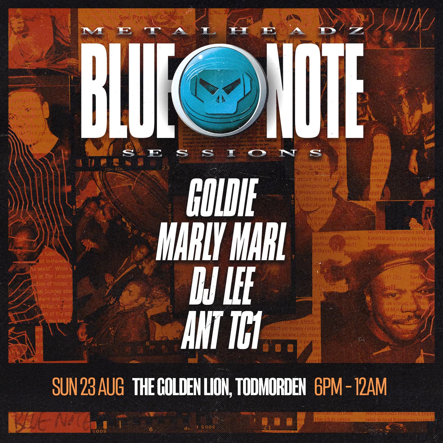  Metalheadz presents Blue Note Sessions With Goldie at The Golden Lion