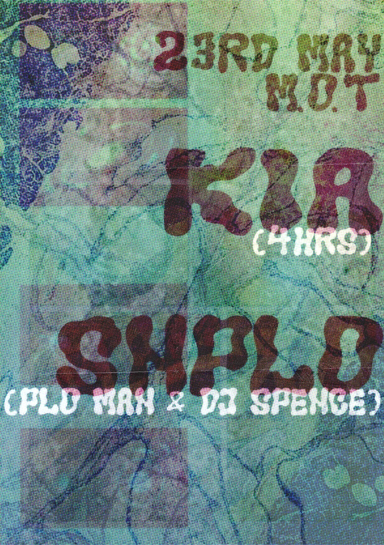 MOT ❃ Kia (4hrs) ❃ SnPLO (PLO Man & DJ Spence) at Venue MOT