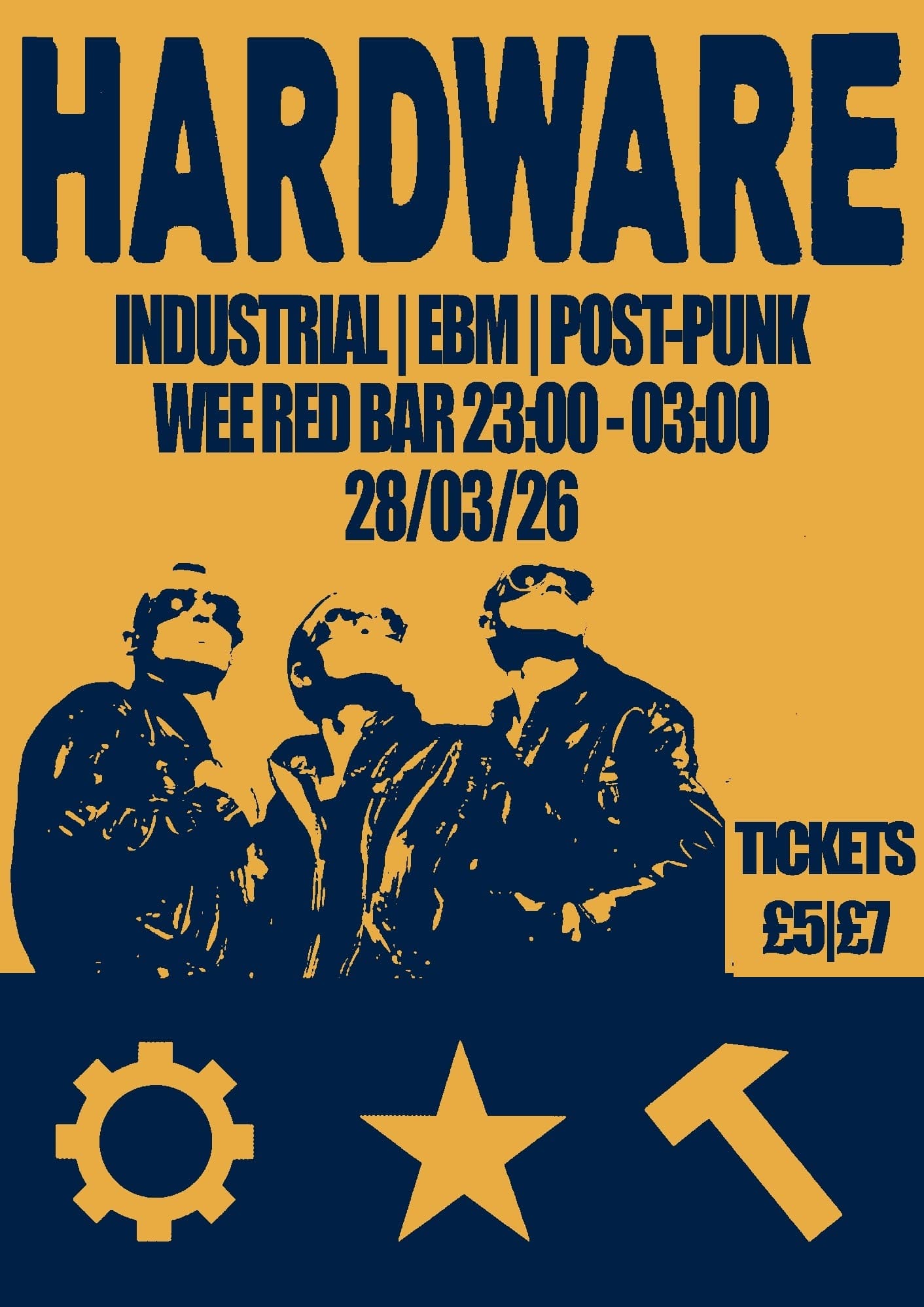 HARDWARE at Wee Red Bar Edinburgh