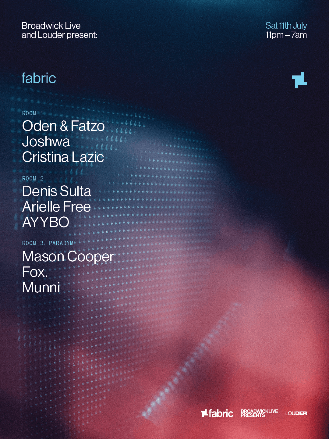 Oden & Fatzo, Denis Sulta, Joshwa, Cristina Lazic, Arielle Free, Mason Cooper + more at FabricXX