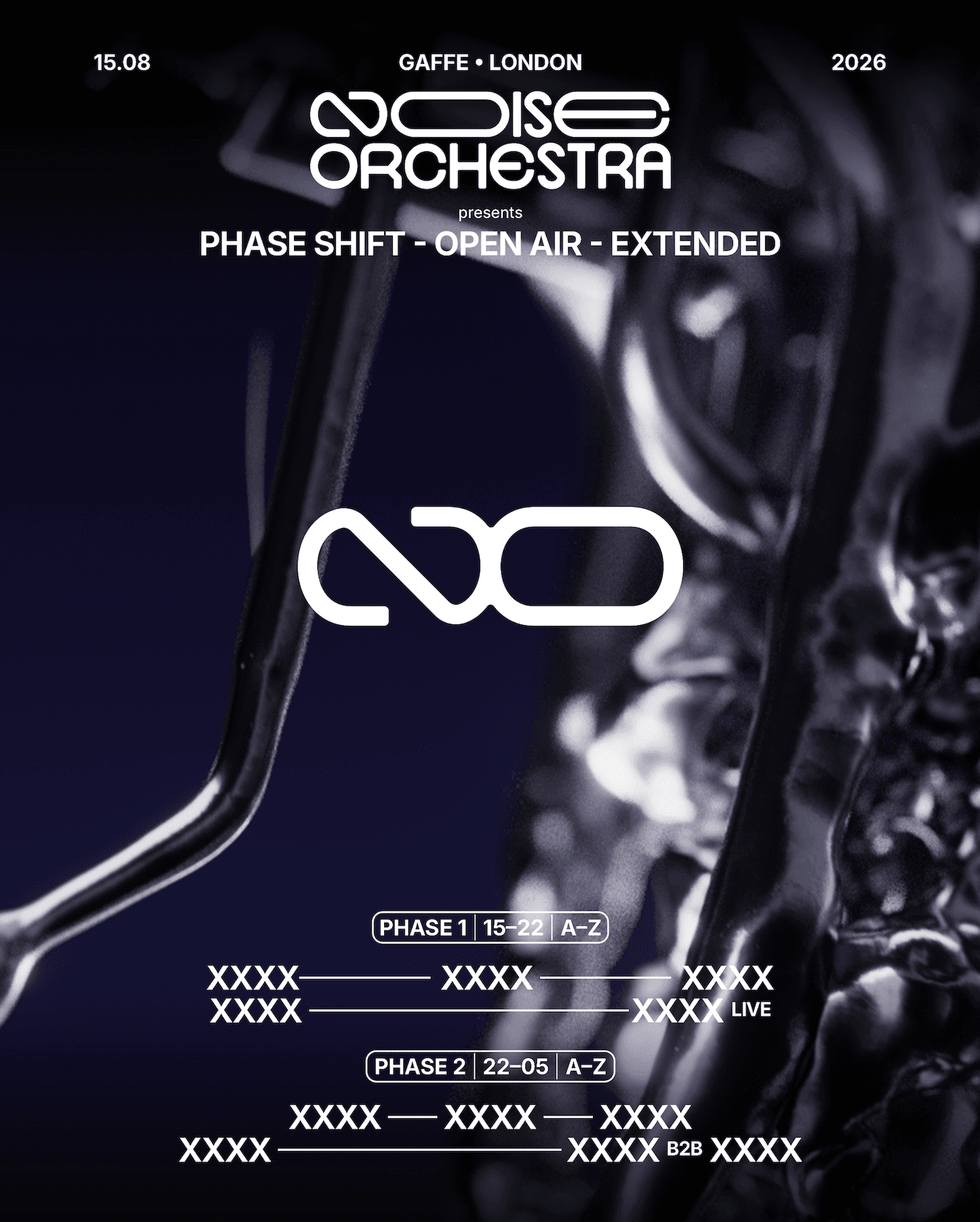 Noise Orchestra presents: PHASE SHIFT – Open Air Extended at Gaffe
