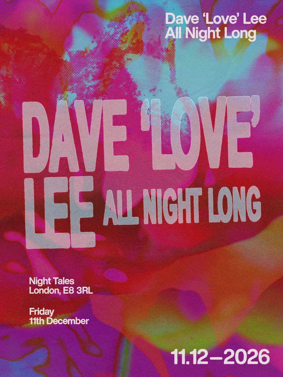 Night Tales: Dave Lee [All Night Long] (FKA Joey Negro)