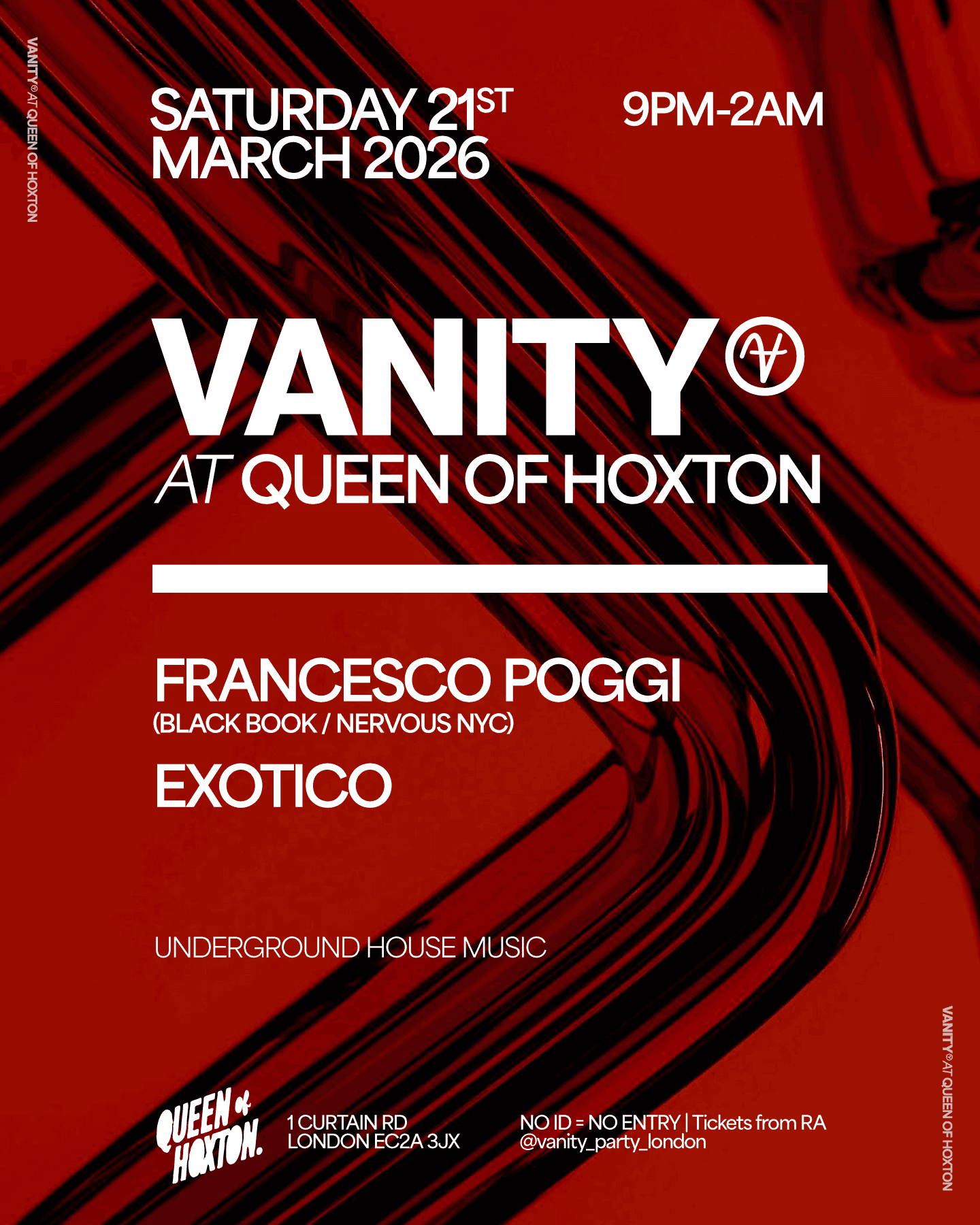 VANITY at Queen Of Hoxton