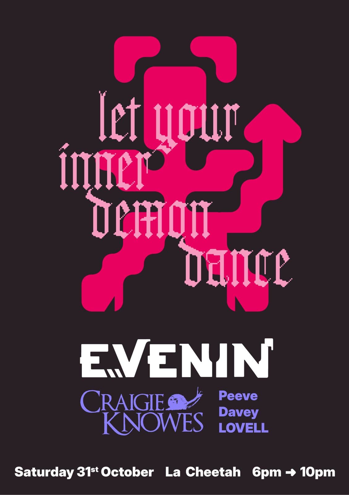 Halloween Evenin' with Craigie Knowes + Peeve + Davey & LOVELL