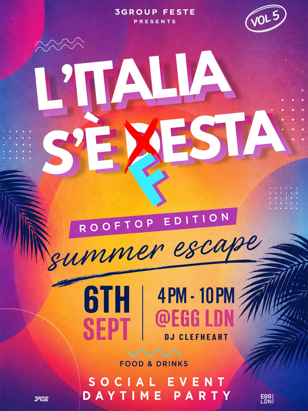 L'Italia S'È Festa - Summer Escape Rooftop Edition Vol. 5
